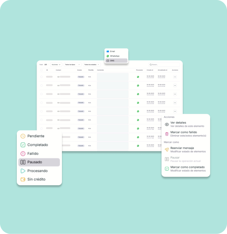 Mensajes programados